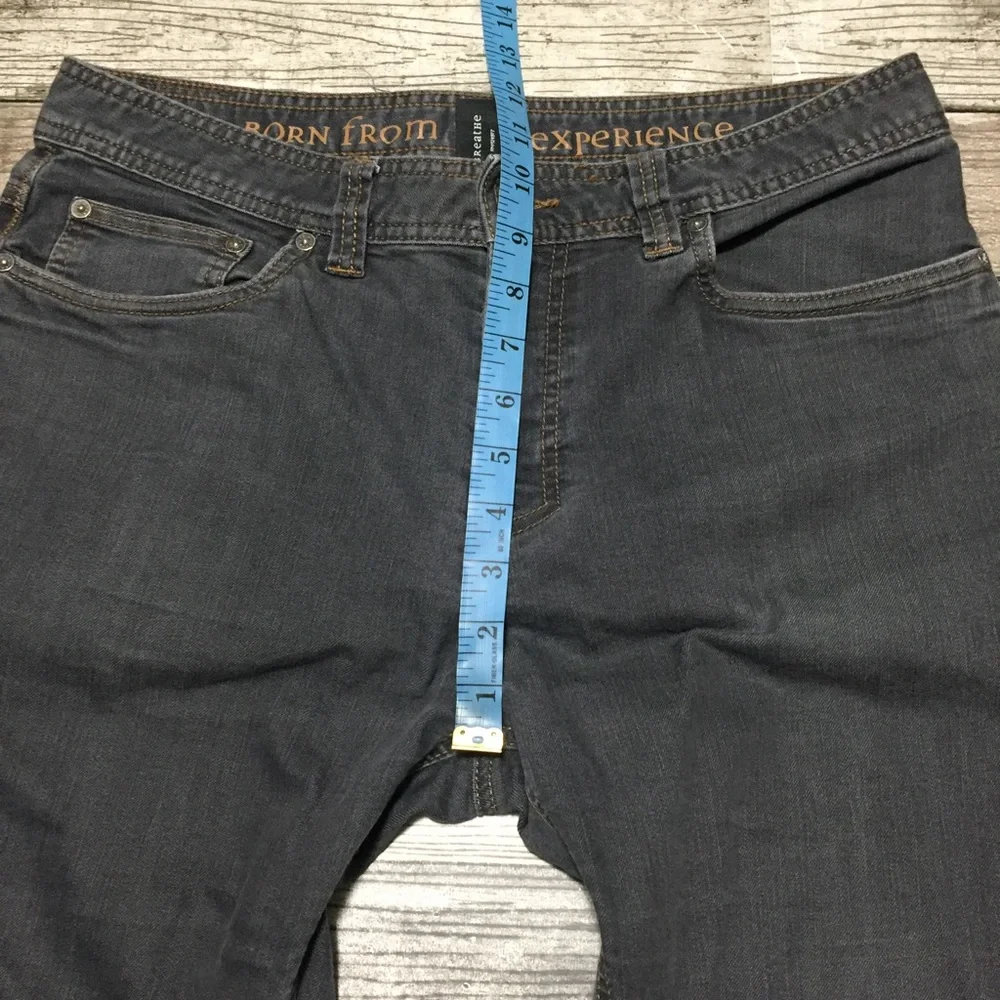 Prana Slim Fit Jeans Men’s 32x32 Gray Denim Stretch Casual (Read Desc) - Picture 3 of 11